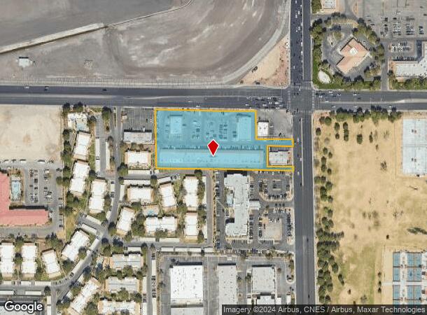  2301 E Sunset Rd, Las Vegas, NV Parcel Map