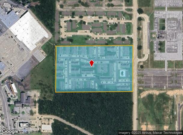  6800 Rasberry Ln, Shreveport, LA Parcel Map