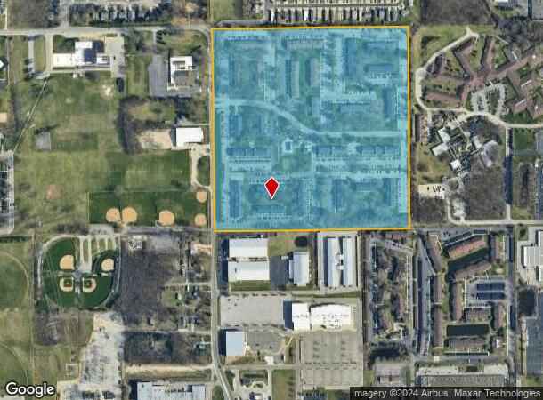  4300 N Hickory Hickory Villa Rd, Mishawaka, IN Parcel Map