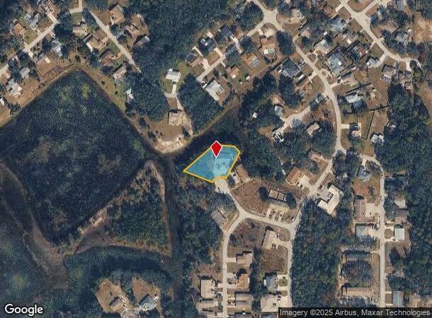  7227 Sky Ct, Spring Hill, FL Parcel Map