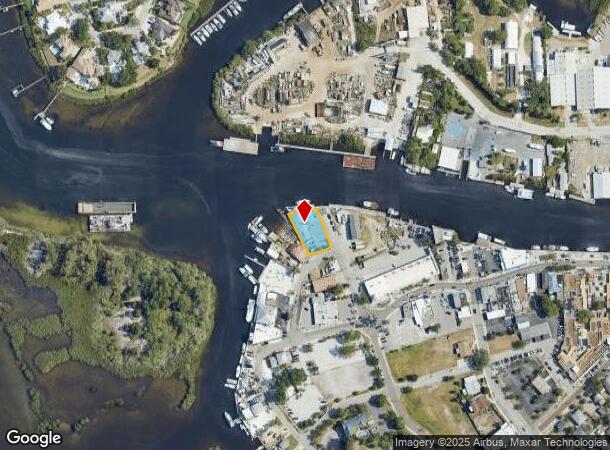  1003 Roosevelt Blvd, Tarpon Springs, FL Parcel Map