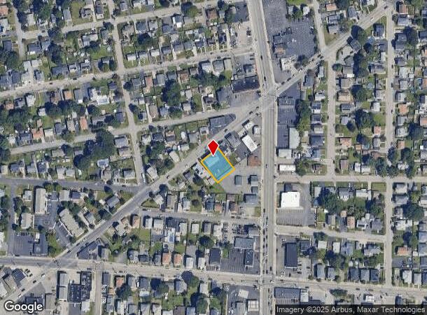 715 Cottage St, Pawtucket, RI Parcel Map