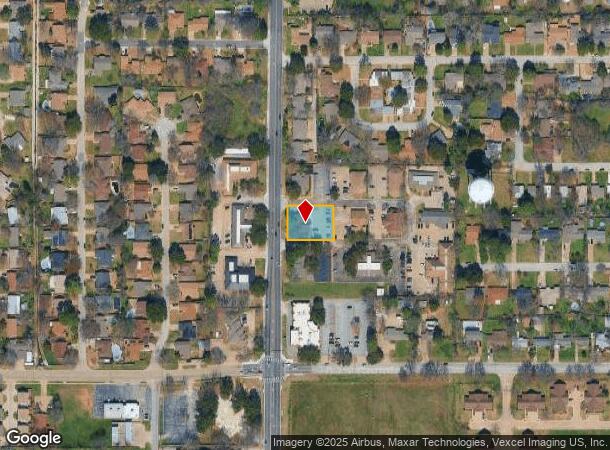 717 N Fielder Rd, Arlington, TX Parcel Map