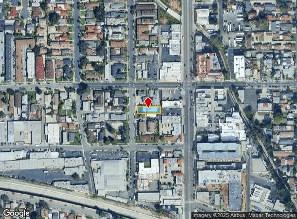  312 S Pine St, San Gabriel, CA Parcel Map