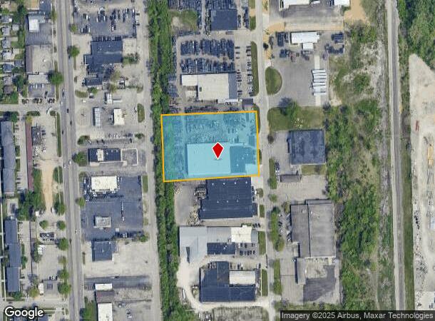 528 Kelso St, Flint, MI Parcel Map