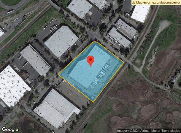  5400 Industrial Way, Benicia, CA Parcel Map