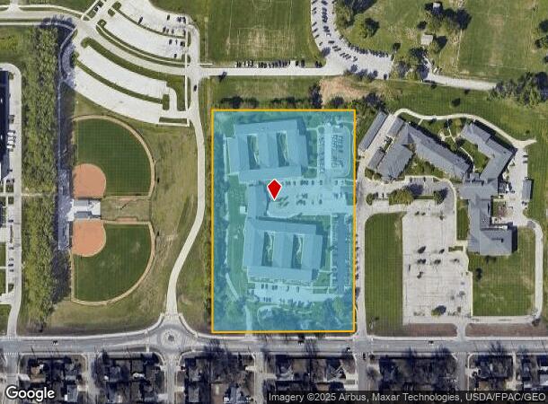  620 W Lincoln St, Papillion, NE Parcel Map