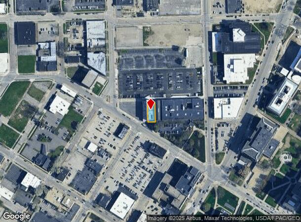 1020 Jackson St, Toledo, OH Parcel Map