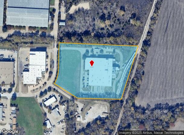 500 Interchange St, Mckinney, TX Parcel Map