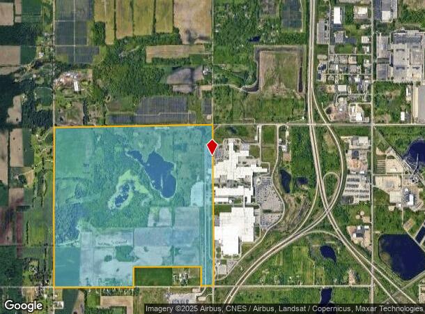 8100 Davis Hwy, Lansing, MI Parcel Map