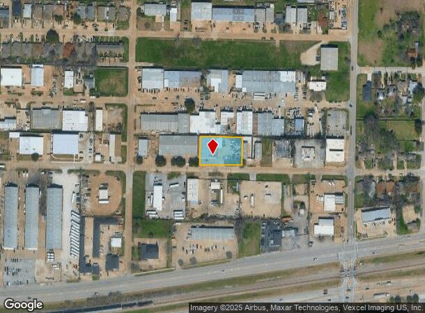  2350 Houston St, Grand Prairie, TX Parcel Map