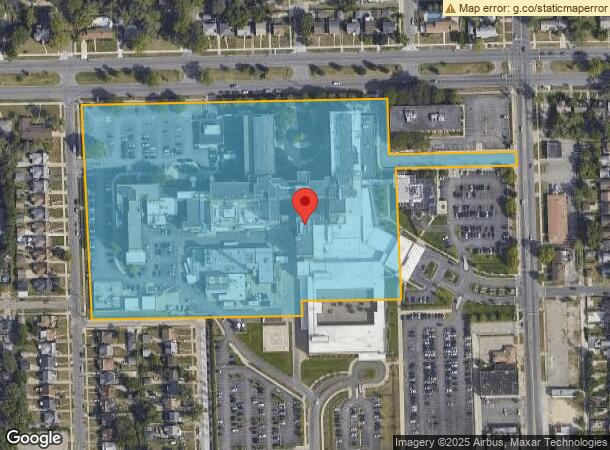  6071 W Outer Dr, Detroit, MI Parcel Map