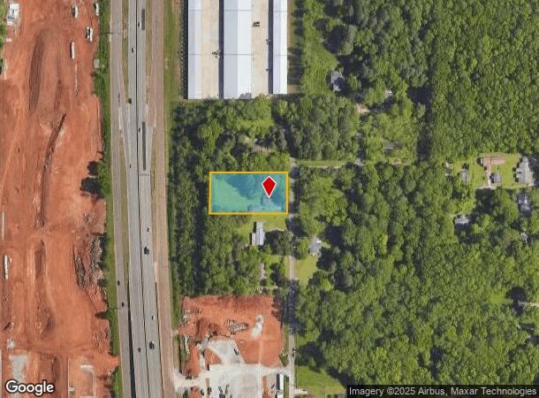  206 Travis Rd Nw, Huntsville, AL Parcel Map