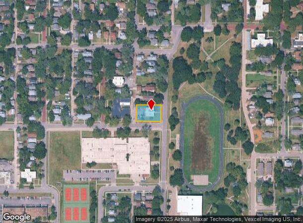  1337 Sw Clay St, Topeka, KS Parcel Map