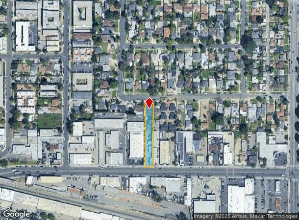  18227 Parthenia St, Northridge, CA Parcel Map