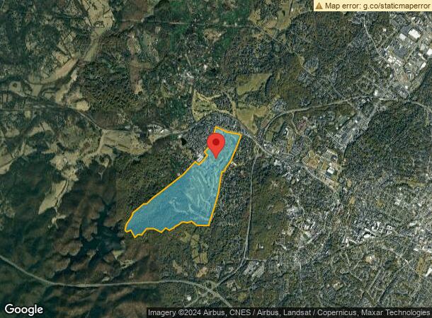  410 Golf Course Dr, Charlottesville, VA Parcel Map