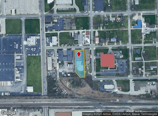  440 E Brackenridge St, Fort Wayne, IN Parcel Map