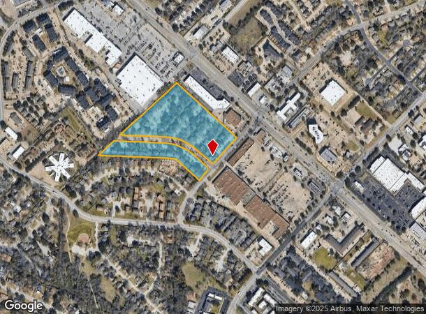  1301 Barthelow Dr, College Station, TX Parcel Map