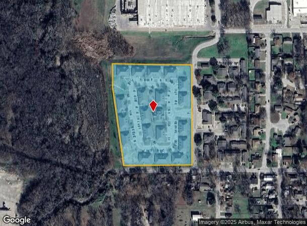 1101 Lawrence St, Gainesville, TX Parcel Map