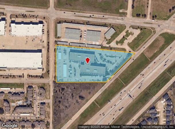  4201 N State Highway 161, Irving, TX Parcel Map