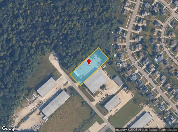 51540 Industrial Dr, New Baltimore, MI Parcel Map