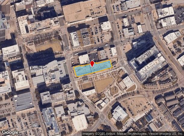  2200 Jackson St, Dallas, TX Parcel Map