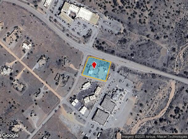  1 Caliente Rd, Santa Fe, NM Parcel Map