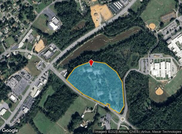 1095 Cedar Hills Ct Se, Lenoir, NC Parcel Map