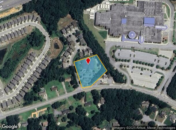  2013 Millcrest Dr, Hoschton, GA Parcel Map
