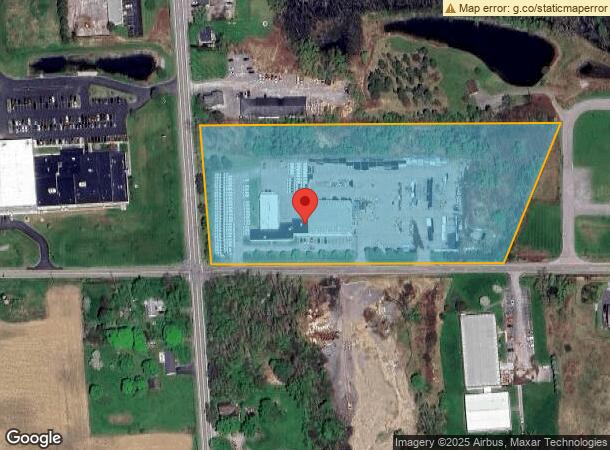  6800 W Henrietta Rd, Rush, NY Parcel Map