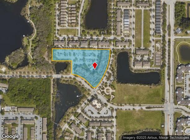  2051 Se Hillmoor Dr, Port Saint Lucie, FL Parcel Map