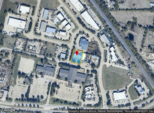 2441 Pecan St, Carrollton, TX Parcel Map