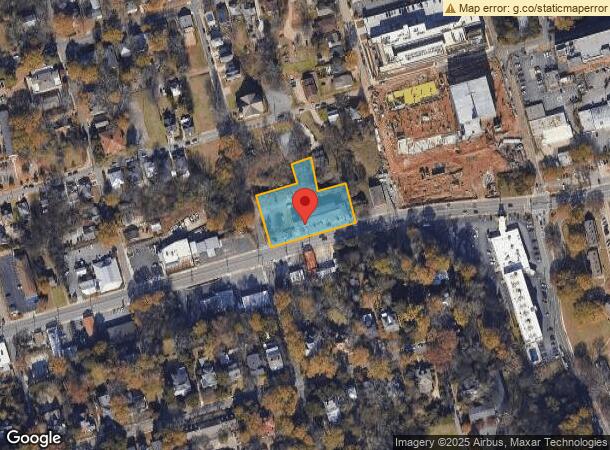  660 W Broad St, Athens, GA Parcel Map