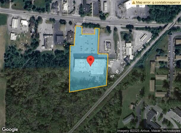  127 W Main St, Le Roy, NY Parcel Map