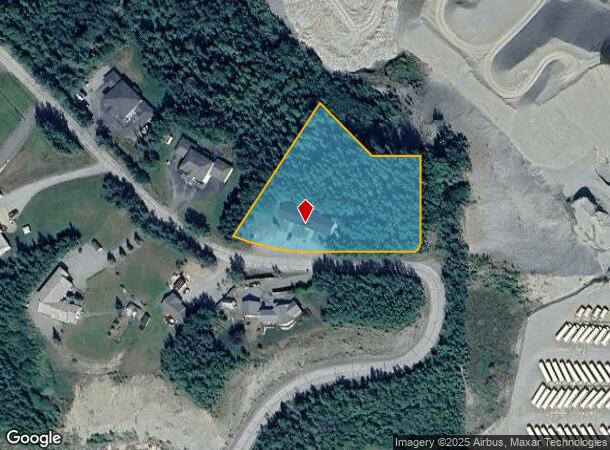 1461 S Down Wind Cir, Palmer, AK Parcel Map