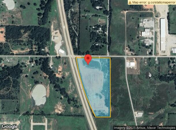  40501 Benson Park Rd, Shawnee, OK Parcel Map