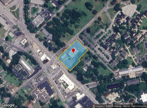  577 N Church St, Spartanburg, SC Parcel Map