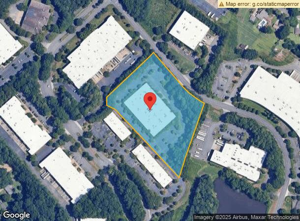  1975 W Oak Cir, Marietta, GA Parcel Map