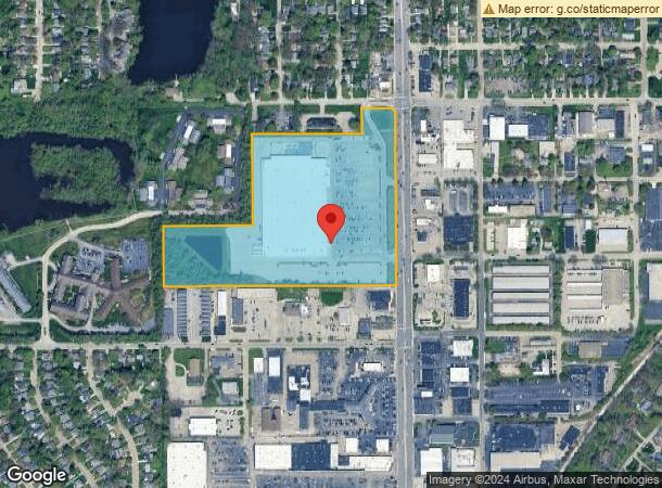  5550 N Keystone Ave, Indianapolis, IN Parcel Map