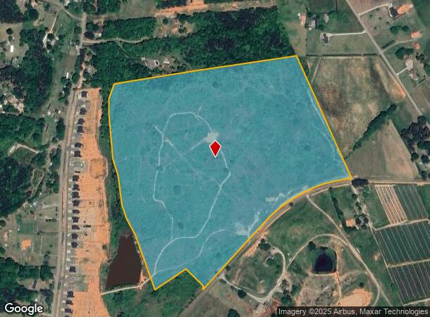 802 Anderson Rd, Chesnee, SC Parcel Map