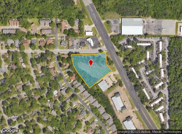 2325 Aberdeen Dr, Tyler, TX Parcel Map