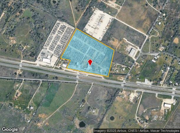  5057 Highway 71 E, Del Valle, TX Parcel Map