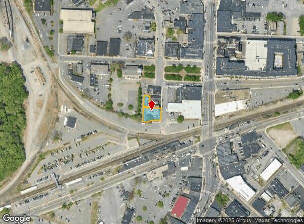  2 Franklin St, Framingham, MA Parcel Map