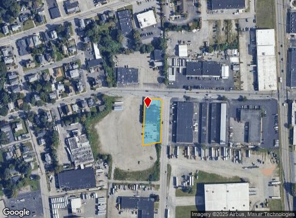  345 Walcott St, Pawtucket, RI Parcel Map