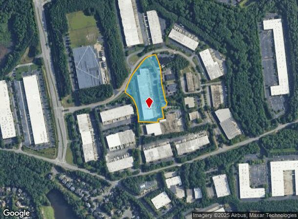 826 Curie Dr, Alpharetta, GA Parcel Map