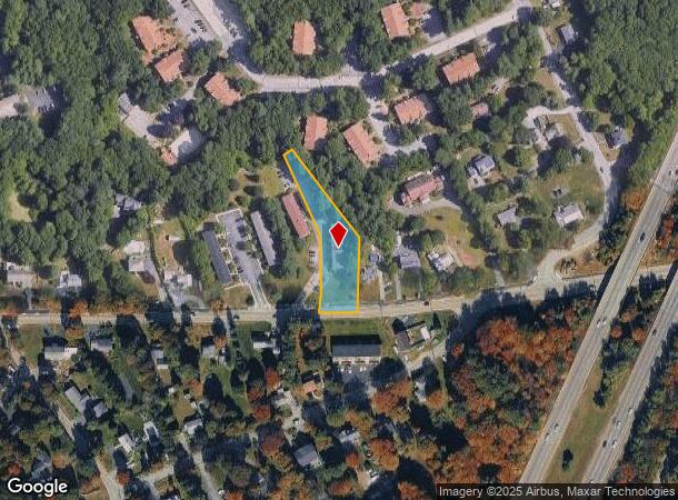 124 Cocasset St, Foxboro, MA Parcel Map