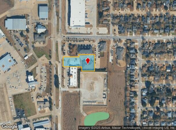  4927 S Collins St, Arlington, TX Parcel Map
