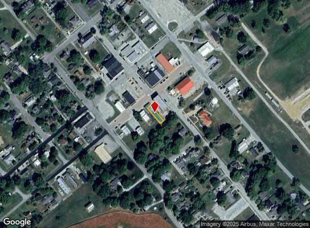 205 W Main St, Colfax, IN Parcel Map