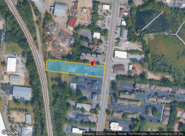  726 S Church St, Murfreesboro, TN Parcel Map