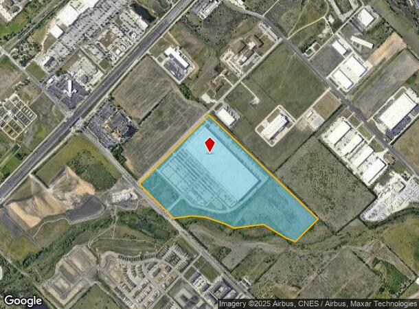 1401 E Mccarty Ln, San Marcos, TX Parcel Map